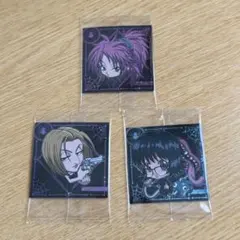 ハンターハンター　ウエハース　シール　ステッカー　シズク　パクノダ　マチ