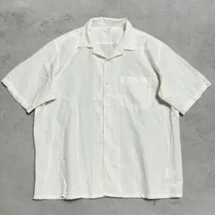 美品 2025ss UNIQLO ユニクロ 半袖シャツ R-9149