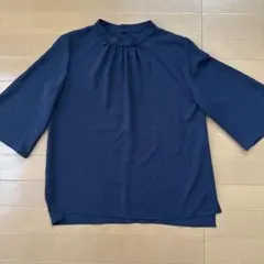 green label relaxing 七分袖ブラウス