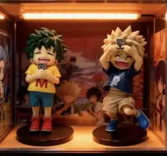 僕のヒーローアカデミア 爆豪勝己 緑谷出久 フィギュアセット