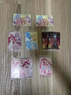 プリキュアウエハース　ヒーリングっどプリキュア他、計9枚セットのサムネイル