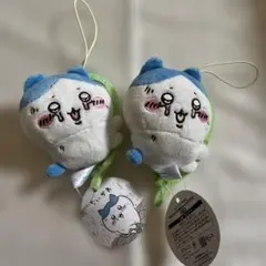 ちいかわ ぬいぐるみ マスコット 青・緑