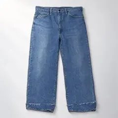 ビッグジョン【L】BIG-WASHING ストレートデニム ブルー W88cm