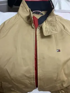 TOMMY HILFIGER ベージュ ブルゾン ジャケット　Mサイズシミあり