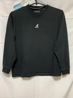 KANGOL SPORT 長袖カットソー ブラック M
