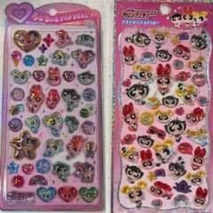 パワーパフガールズ うるちゅる POP SEAL プチドロップステッカー セット