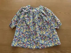 BONTON ボントン　花柄ワンピース　18m 80cm相当