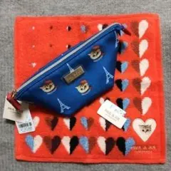 新品 ポール&ジョー 猫 Paris ポーチ ハンドタオル ヌネット猫
