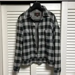 ヒステリックグラマー　美品 ガール ブロック チェック シャツ ジャケット　M