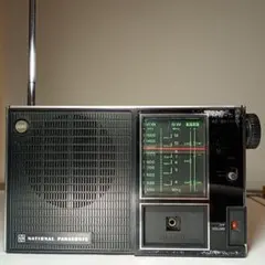 66台目　ナショナル　ワールドボーイGX 後期型　整備済美品 昭和レトロなナショナルのラジオ『GXワールドボーイ』 - [Sold Out