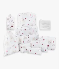 トラベルポーチ 猫 アレンジケース 収納ポーチ 折りたたみ 衣類収納ケース