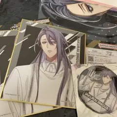 神宮寺寂雷 ビジュアルタオル ミニ色紙 缶バッジセット