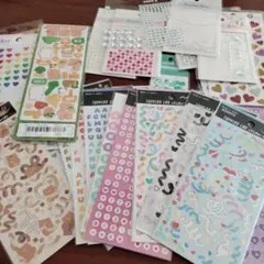 デコレーション シール ステッカーセット ケース付き たくさん 即決OK！