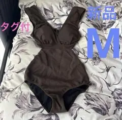 ブラックシャーク　水着後姿ビキニ　カーキブラウンのサムネイル