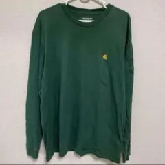 Carhartt ロングスリーブTシャツ M 緑②
