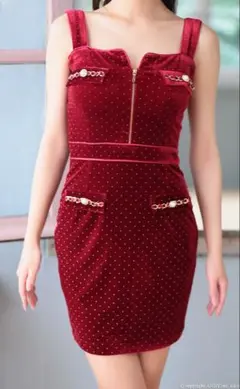 An Andy キャバドレス　ミニドレス　ホワイト