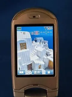 動作品 ガラケー P506ic ブラックトルネード P002 充電アダプター 付