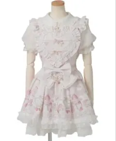 新品 リズリサ Sweet Gingham Tea Room ワンピース ピンク - メルカリ