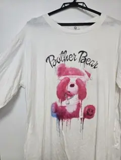 WORLD WIDE LOVE! 長袖Tシャツ ホワイトのサムネイル