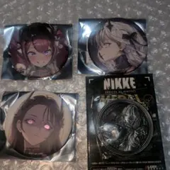 勝利の女神：NIKKE メダルコレクション バイパー 缶バッチ他4種類セット新品