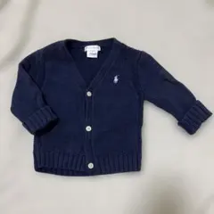 Ralph Lauren カーディガン ネイビー 9M