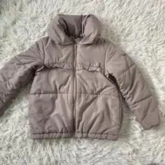 BeBe べべ　中綿アウター　ベージュ 140