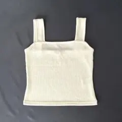 【試着のみ】アベイル　ショート丈タンクトップ　Mサイズ
