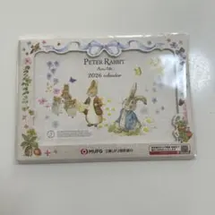 非売品　ピーターラビット 2026年 卓上カレンダーのサムネイル