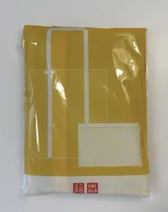 【新品未使用】ユニクロ メッシュトートバッグ・保冷ポーチ イエローのサムネイル