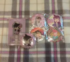 名探偵コナン 毛利蘭 缶バッジ アクスタ まとめ売り