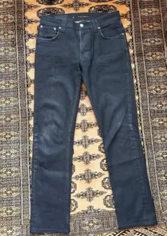Nudie Jeans Back 2 Black Thin Finn
