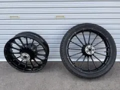 聖夜様専用】2023年ハーレーブレイクアウト純正ホイール前後フルセット