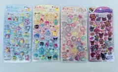 うちゅる サンリオ キャラクターズ　４種　セット　日焼け　シナモン　ポチャッコ