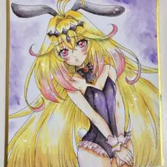 名探偵プリキュア！ キュアアルカナ・シャドウ 色紙 手描き - メルカリ
