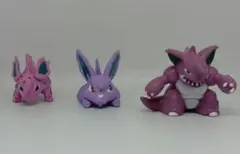 ポケモンスケールワールドフィギュア ニドキング ニドリーノ ニドラン