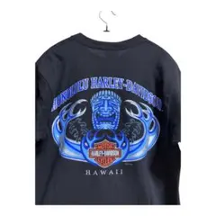 ♡Hawaii限定♡Harley-Davidson ブルーフレイム　M 半袖のサムネイル