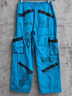 ペイントパンツ　PUNK ワークパンツ