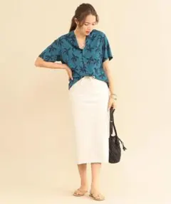 BEAUTY & YOUTH/ヘビーコットンスウェットタイトスカート