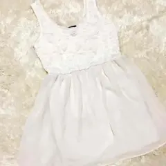 エゴイスト 白ミニワンピ