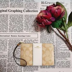 新品COACH シグネチャー コーテッド キャンバス