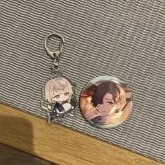 にじさんじ 叶 キーホルダー 缶バッチ