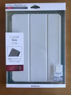 iPad Pro 2018 11inch用 背面クリアフラップケース