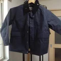 Barbour✕MARKAWARE ワックスドコットンジャケット ネイビーのサムネイル