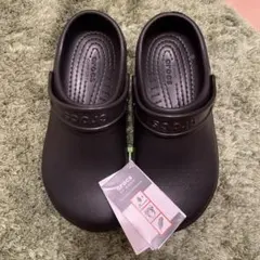 クロックス　サンダル　黒