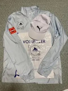 2025横浜マラソン　ボランティアウェア、キャップPuma