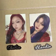 HANA Born to Bloom ランダムフォトカード チカ　ナオコ