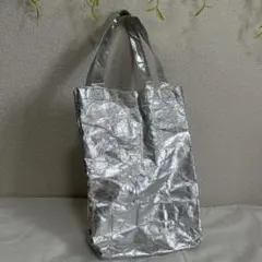 【SHIRO】シルバーバッグ