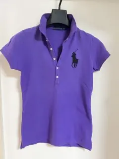 Ralph Lauren パープル ポロシャツ 半袖