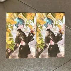 にじさんじ　ノスタルジアコレクション2025 ランダムカード　緑仙