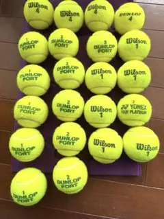 YONEXTOUR 硬式テニスボール 30球 DUNLOP FORT含む中古 - メルカリ